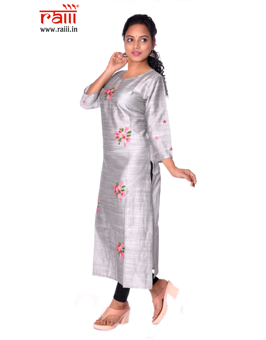 Bandhej Bangalore Silk Kurtis Online Shopping for Women at Low Prices